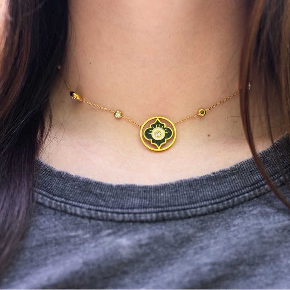 Ella Enamel Necklace